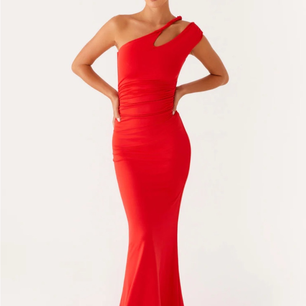 Lopez Maxi One-Shoulder Dress